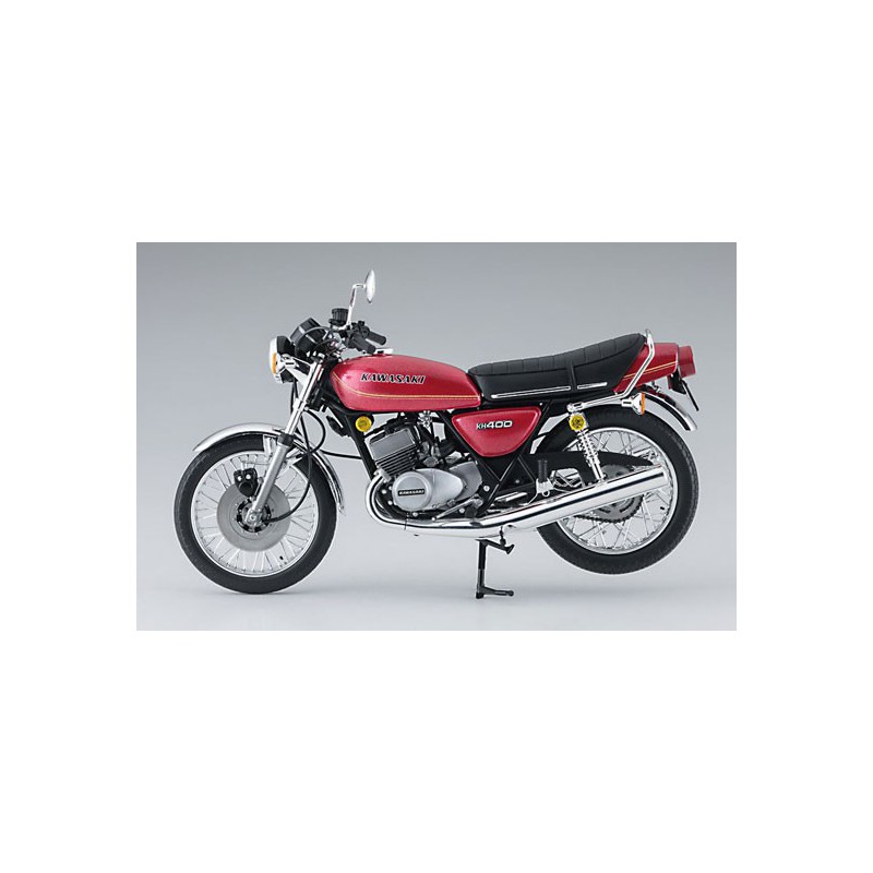 Maquette de voiture en plastique Kawasaki KH400-A3 / A4 1/12