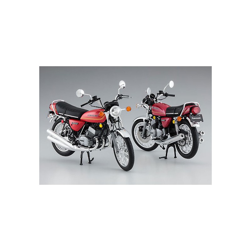 Maquette de voiture en plastique Kawasaki KH400-A3 / A4 1/12