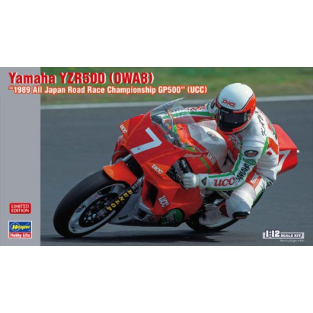 Maquette de moto en plastique YAMAHA YZR500 (0WA8) 1/12