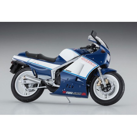 Maquette de moto en plastique Suzuki RG400 Gamma Late version 1/12