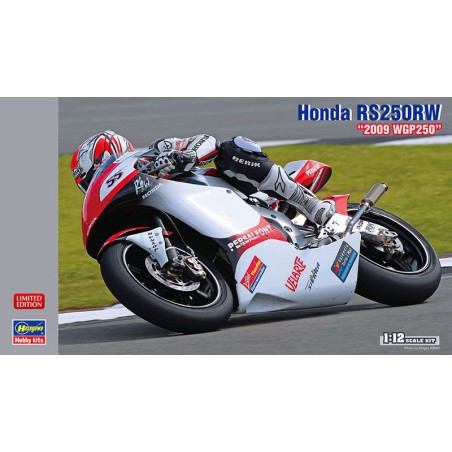 Honda RS250RW 2009 WGP 250 1/12 plastic motorcycle model | Scientific-MHD