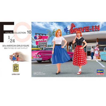 American figurines 50's 1/24 | Scientific-MHD