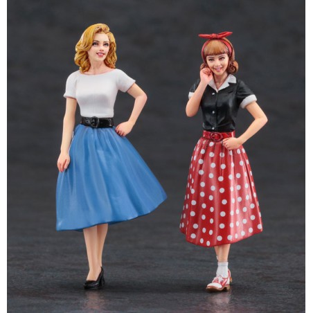 Figurines Américaines 50's 1/24