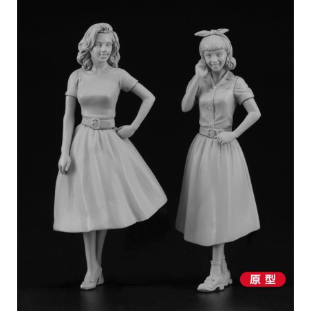 Figurines Américaines 50's 1/24