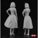 Figurines Américaines 50's 1/24