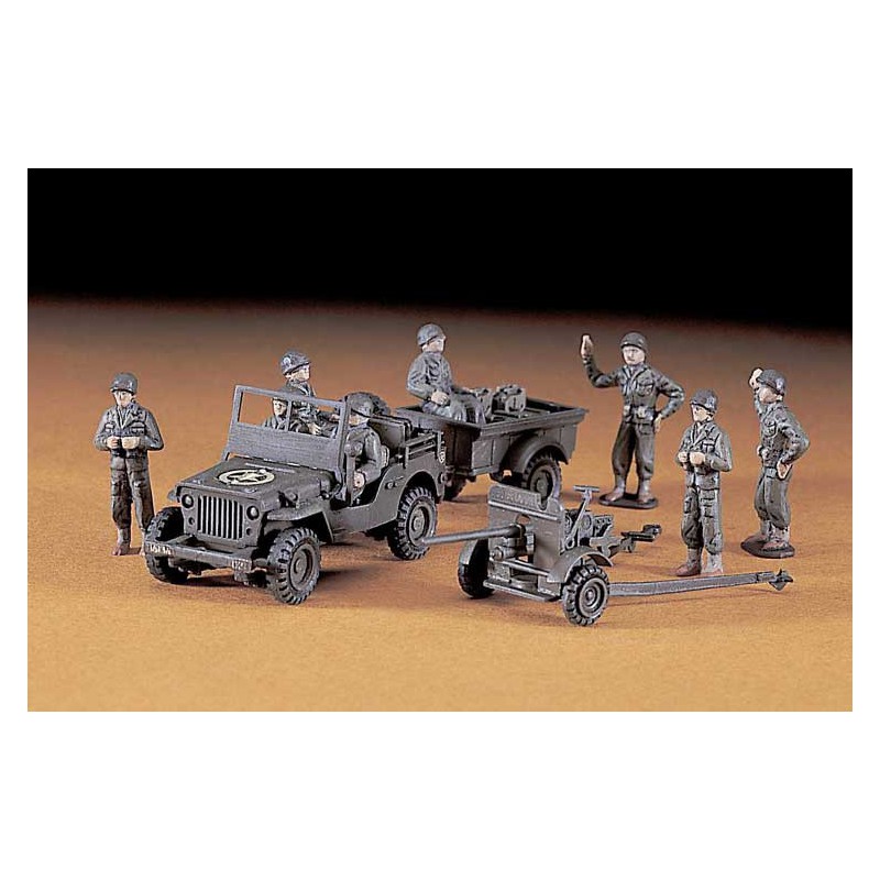 Maquette de Char en plastique U.S. JEEP WILLYS 1/72