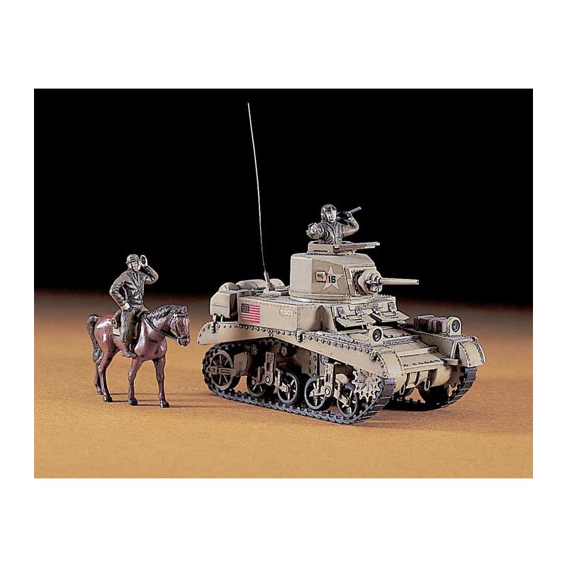 Maquette de Char en plastique MT 3 M3 STUART MK.1 1/72