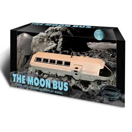 Modèle de science-fiction en plastique Moon Bus Monté 1/50