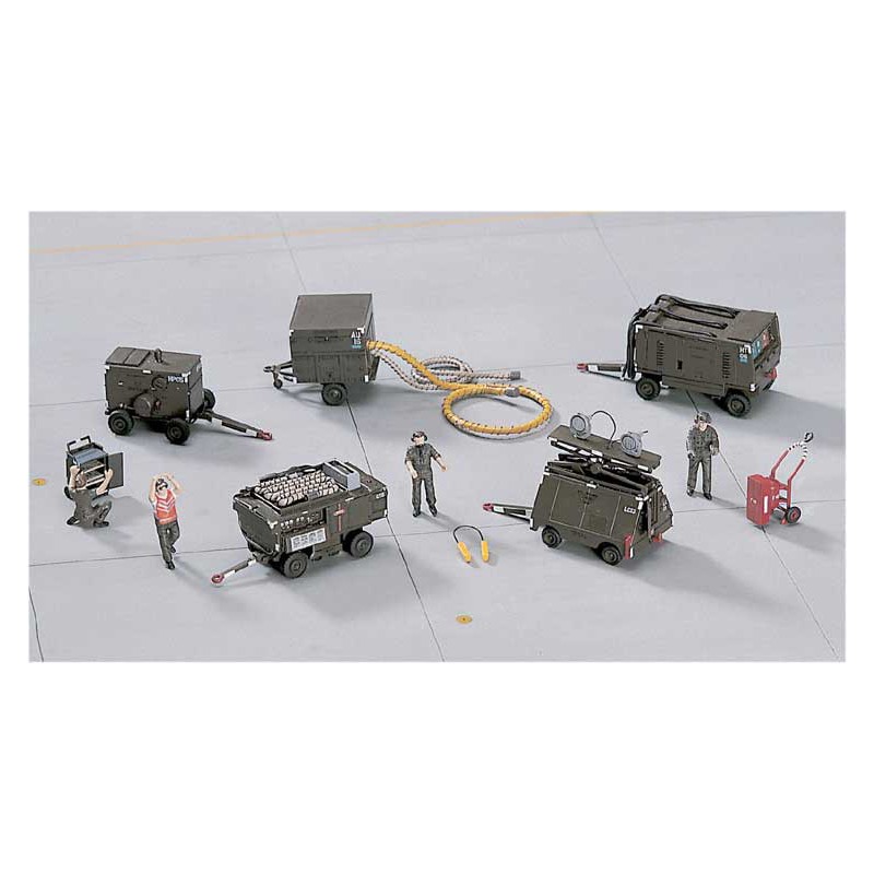 Maquette d'avion en plastique X72-6 ENGINS US de PISTE 1/72