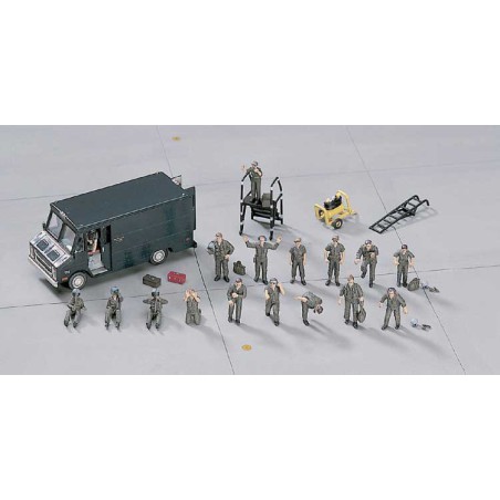 Maquette d'avion en plastique X72-7 PILOTES PERSONNAGES 1/72