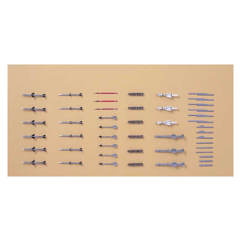 Maquette d'avion en plastique X72-9 US MISSILES 1/72