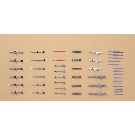 Maquette d'avion en plastique X72-9 US MISSILES 1/72