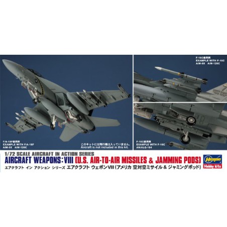 Maquette d'avion en plastique 1/72AIRCRAFT WEAPONS: VIII