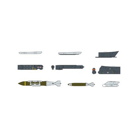 Plastikflugzeug Modell 1/72Airicraft Weapons: ix | Scientific-MHD