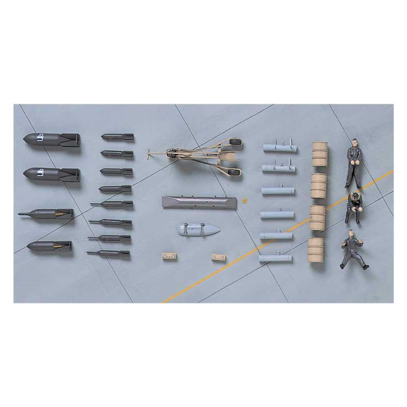 Maquette d'avion en plastique X48-9 WWII GERMAN PILOTS 1/48