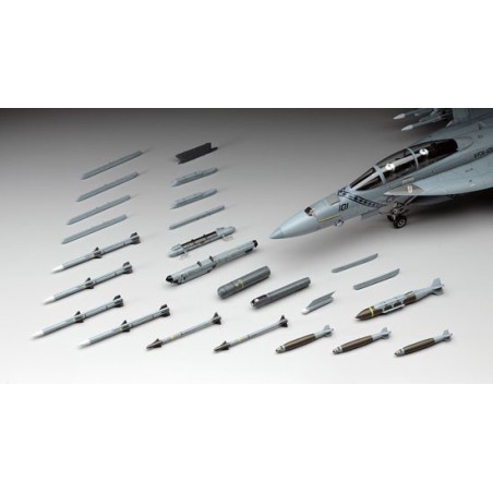 Maquette d'avion en plastique X48-17 U.S. AIRCRAFT WEAPONS E