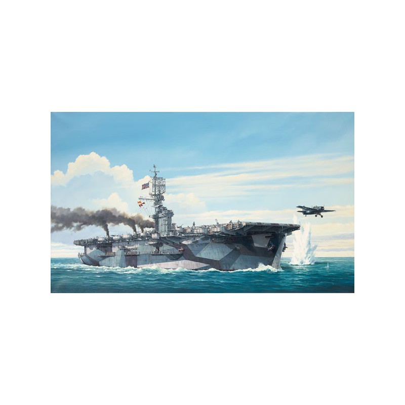 Maquette de Bateau en plastique COMBO MHD USS GAMBIER BAY