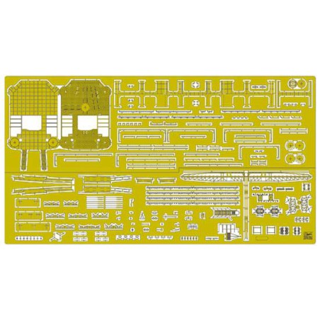 Maquette de Bateau en plastique SUPER DETAILS YAHAGI 1/350