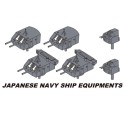 Maquette de Bateau en plastique LIGHT AGANO EQUIPMENT SET 1/350