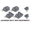 Maquette de Bateau en plastique LIGHT AGANO EQUIPMENT SET 1/350