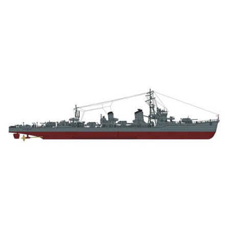 IJN Nowaki S. Details 1/350 plastic boat model | Scientific-MHD