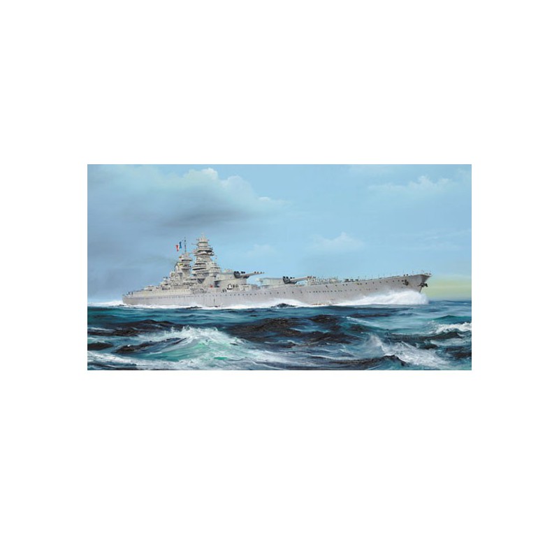 Maquette de Bateau en plastique RICHELIEU 1946