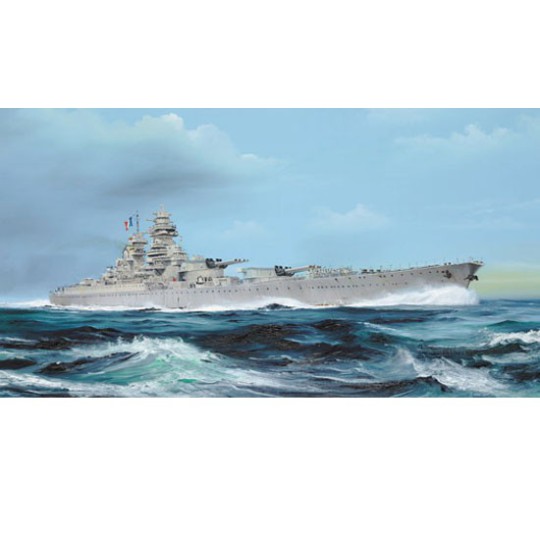 Maquette de Bateau en plastique RICHELIEU 1946 Maquette de Bateau en plastique RICHELIEU 1946