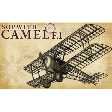 Sopwith Camel F1 1/16 plastic plane model | Scientific-MHD