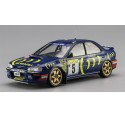 Maquette de voiture en plastique Subaru Impreza Monte-Carlo 1995 Super Detail 1/24
