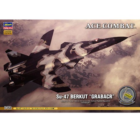 Kunststoffplattformmodell SU-47 Berkut Ace Combat Grabacr 1/72 | Scientific-MHD