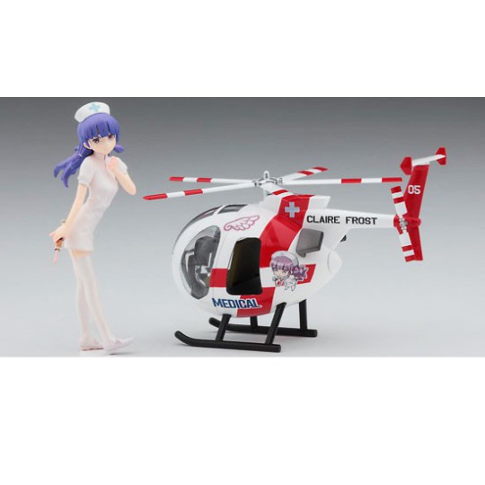 Modèle de science-fiction en plastique Egg Girls“Claire Frost” Modèle de science-fiction en plastique Egg Girls“Claire Frost”