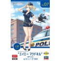 Modèle de science-fiction en plastique Egg Girl collection No.07 “Amy McDonnell”(POLICE)