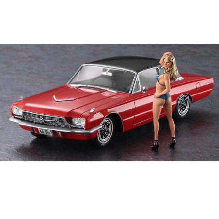 Maquette de voiture en plastique US COUPE + Figurine 1/24 - Scientific-MHD