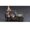 Maquette de voiture en plastique 1/4 Truck + Blond Girl 1/24
