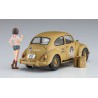 Maquette de voiture en plastique VW BEETLE + EGG GIRL 1/24 Maquette de voiture en plastique VW BEETLE + EGG GIRL 1/24