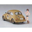 VW Beetle plastic car cover + Egg Girl 1/24 | Scientific-MHD