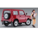 Maquette de voiture en plastique Suzuki Jimny+ Girl 1/24