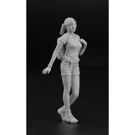 Maquette de voiture en plastique Suzuki Jimny+ Girl 1/24