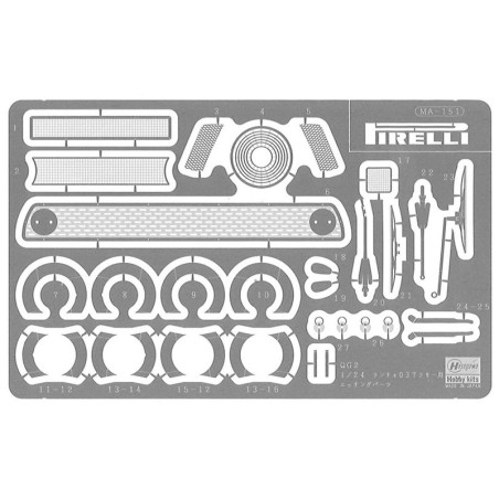 Lancia 037 Rallye Detail Up Plastic Model 1/24 | Scientific-MHD