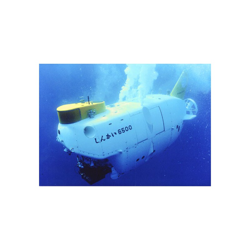 Maquette de Bateau en plastique SUBMERSIBLE SHINKAI 6500 1/72