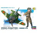 Maquette d'avion en plastique EGG PLANE ZERO FIGHTER