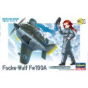 Maquette d'avion en plastique EGG PLANE FW190A