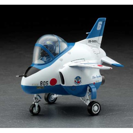 Maquette d'avion en plastique T-4 BLUE IMPULSE EGG PLANE