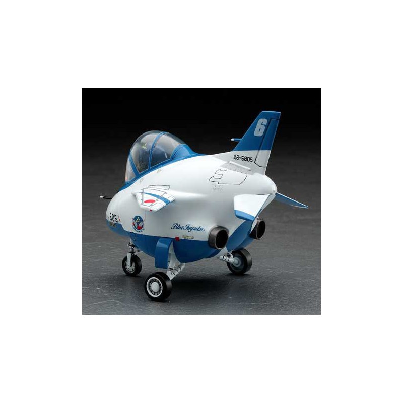 Maquette d'avion en plastique T-4 BLUE IMPULSE EGG PLANE Maquette d'avion en plastique T-4 BLUE IMPULSE EGG PLANE