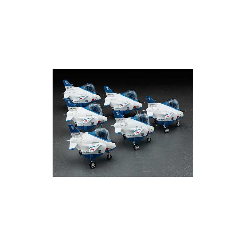 Maquette d'avion en plastique T-4 BLUE IMPULSE EGG PLANE Maquette d'avion en plastique T-4 BLUE IMPULSE EGG PLANE