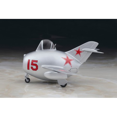 Maquette d'avion en plastique Mikoyan 15 Egg Plane