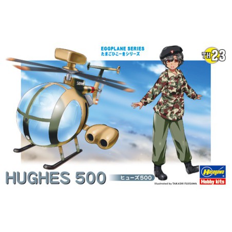 Hughes 500 Eierflugzeug Plastikflugzeugmodell | Scientific-MHD
