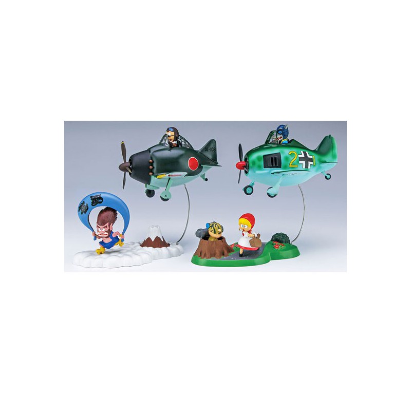 Modèle de science-fiction en plastique GOD FIGHTER (Fw190)