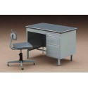 Maquette Diorama OFFICE DESK & CHAIR 1/12