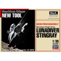 Lunadiver stingray 1/35 plastic science fiction model | Scientific-MHD